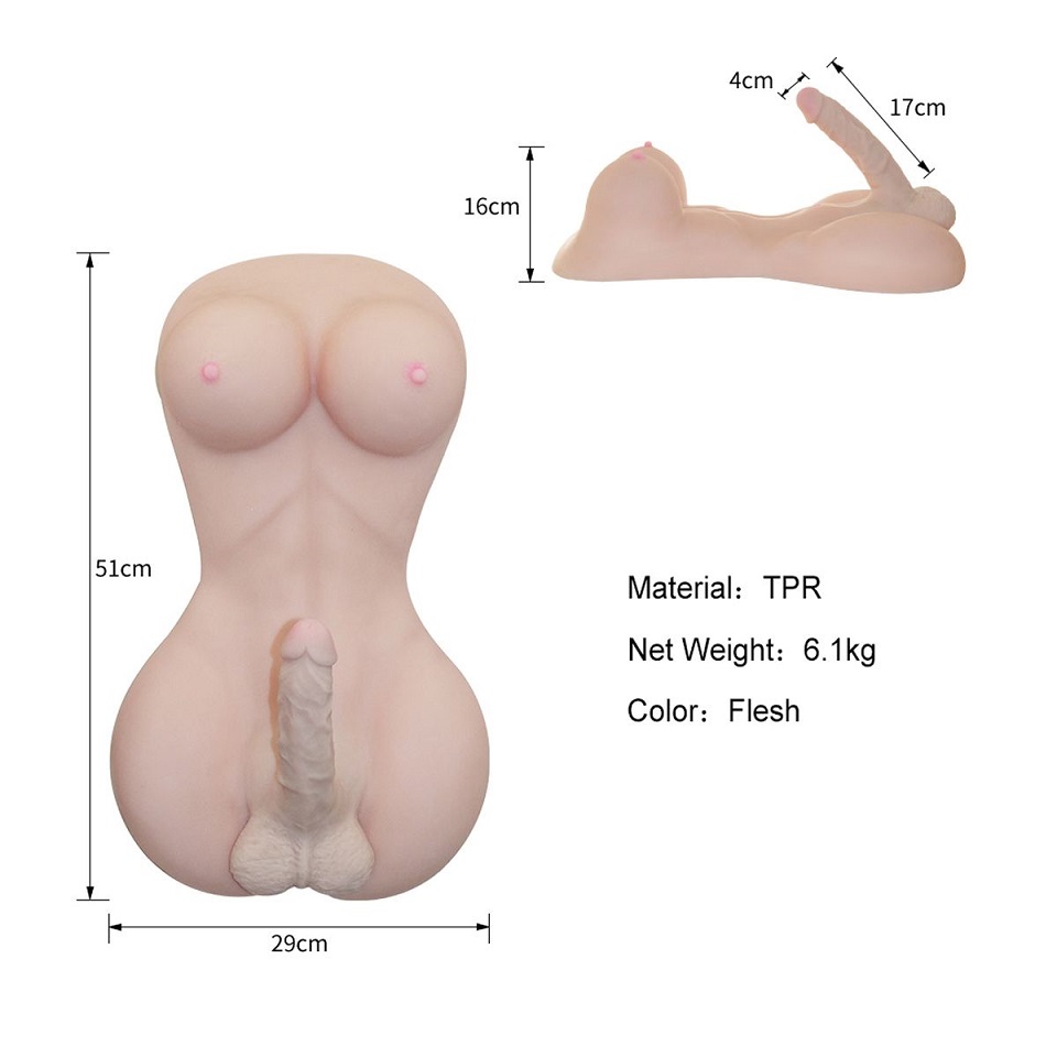 This She-Male Body Masturbator will take you to seventh heav... Perfect Toys - LadyBoy Body Masturbator photo-7