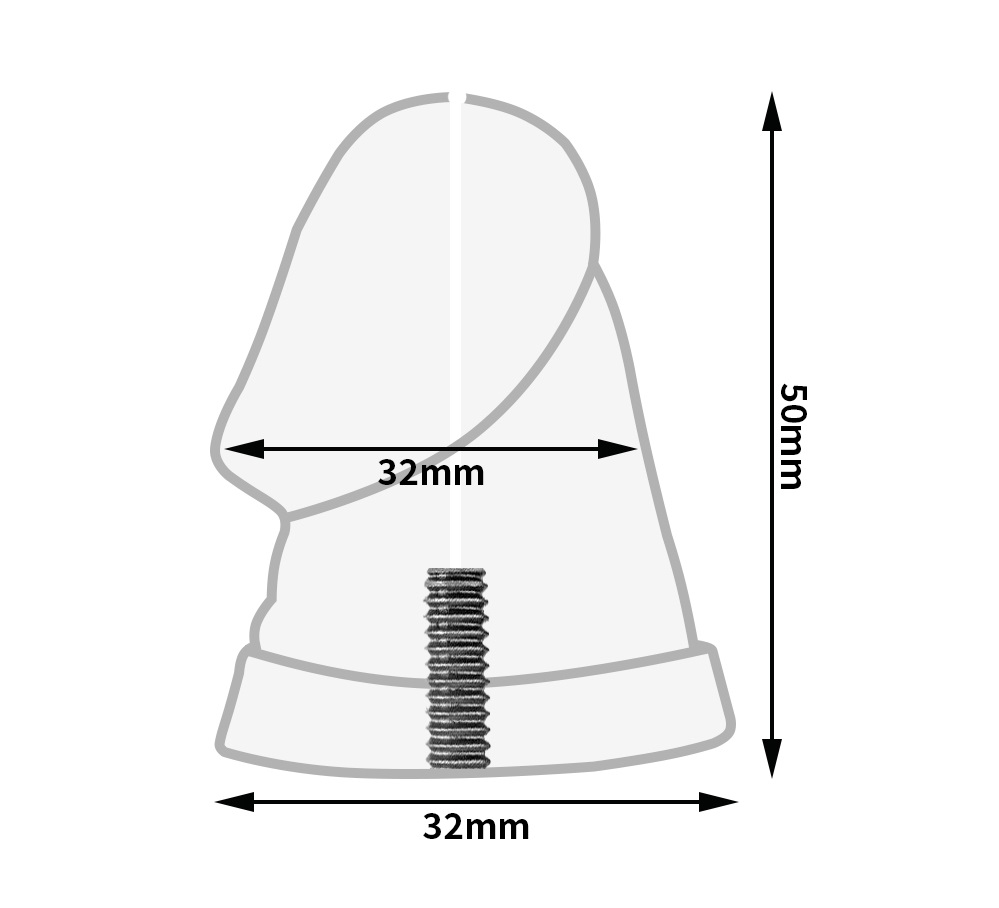 Ring: 304 Stainless steel
Dildo head: silicone
Ring inner di... FAAK - Chastity Cage 406 w Dick photo-7