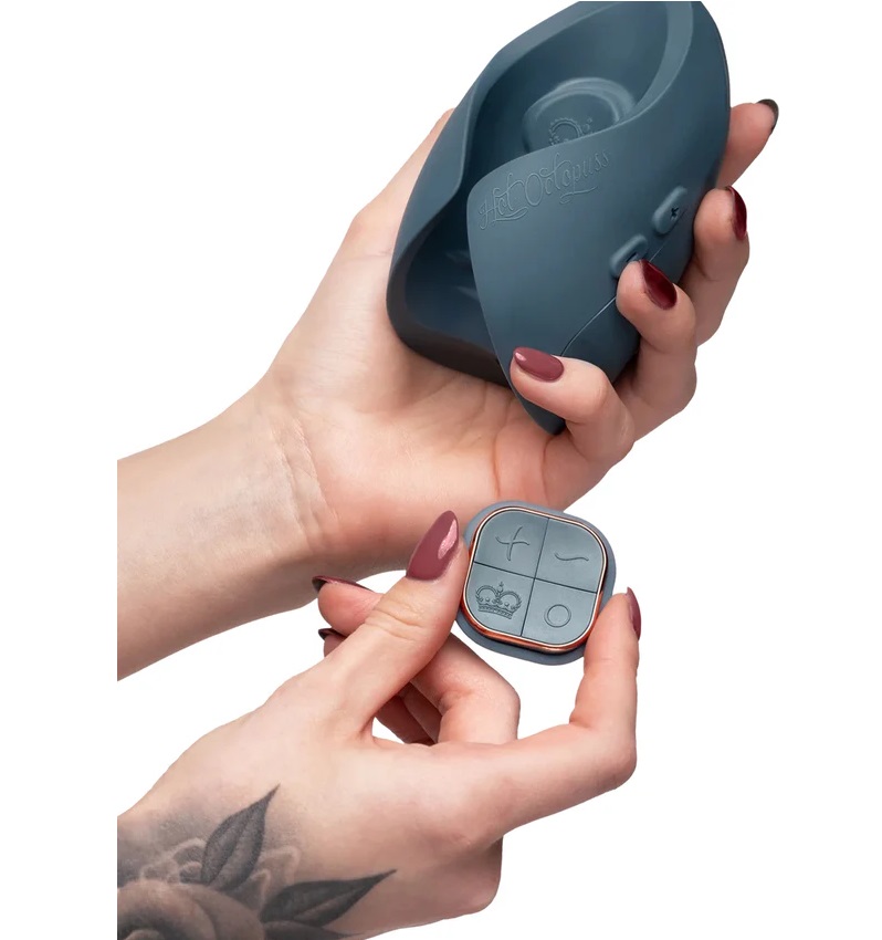 The new & greatly enhanced PULSE DUO is here, built on real ... Hot Octopuss - Pulse Duo Masturbator - Blue photo-2
