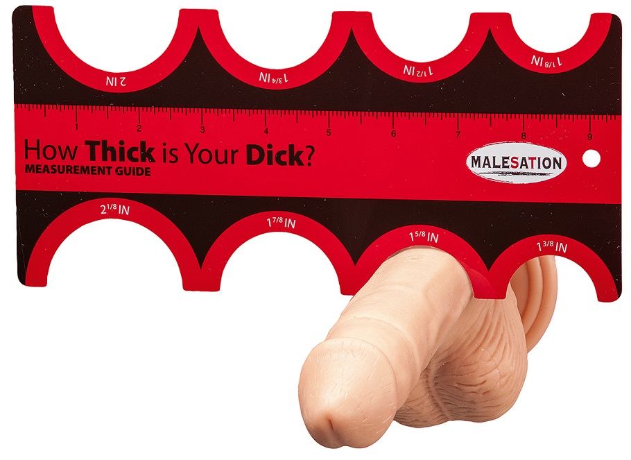 How Thick is Your Dick? Measurement Guide is the perfect aid... Malesation - Measurement Guide photo-2