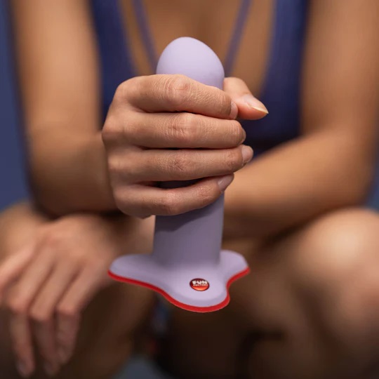 Amor is the ideal dildo for beginners, as well as as for tru... Fun Factory - Amor Dildo - Lavender photo-2