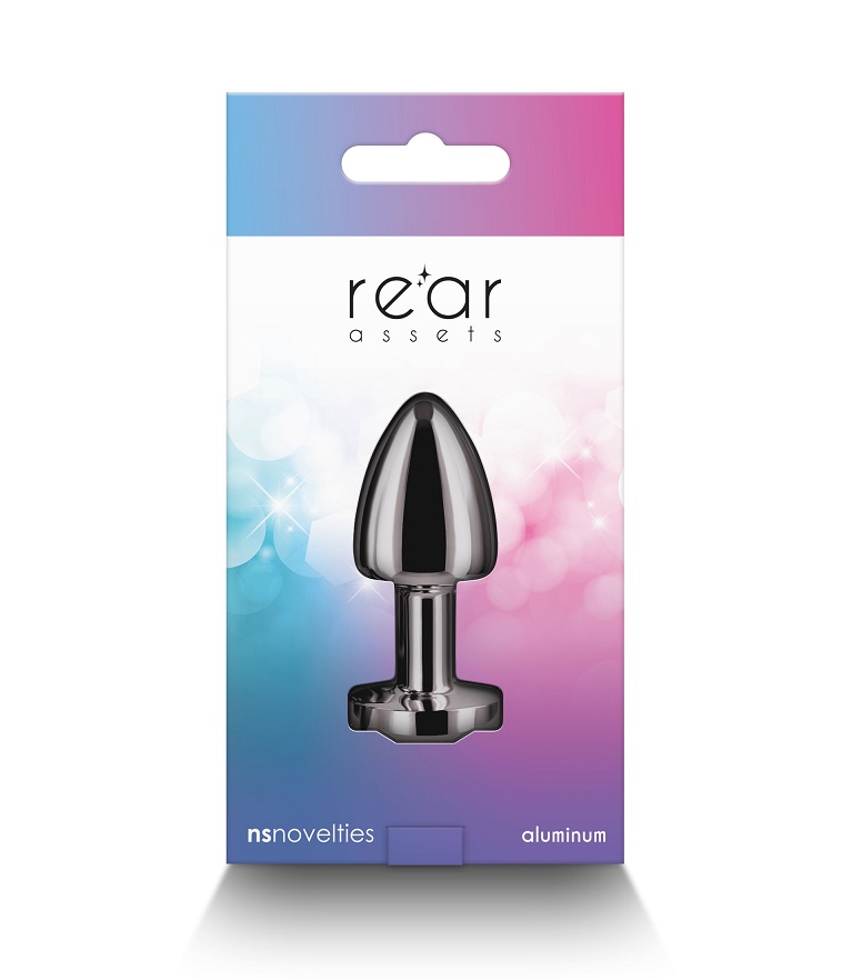 Elevate your anal play experience with NS Novelties' lig... NS Novelties - Rear Assets Petite Plug - Black photo-4