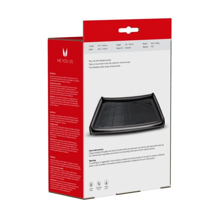 Get the most satisfying skin-to-skin contact on the Me You U... Me You Us - Playmat - Black photo-4
