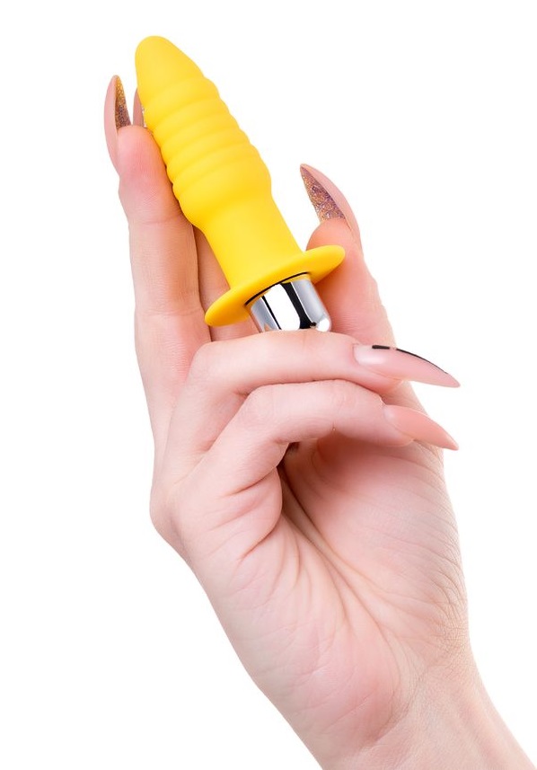Lancy The toy fills out in the inside. A vibration is a plea... ToDo - Lancy Vibro Plug - Yellow photo-2