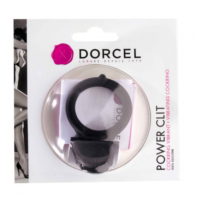 Marc Dorcel toys are the very image of luxury and decadence,... Dorcel - Power Clit Vibro Ring - Black photo-3