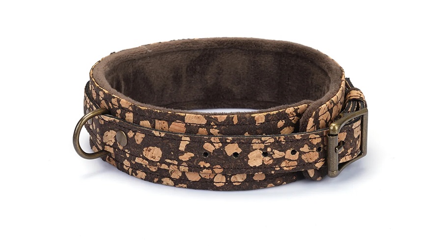 Coffee Can be a Fetish. Crafted from cork and coffee gr... Vegan Fetish - Cafe Collar - Brown photo-4