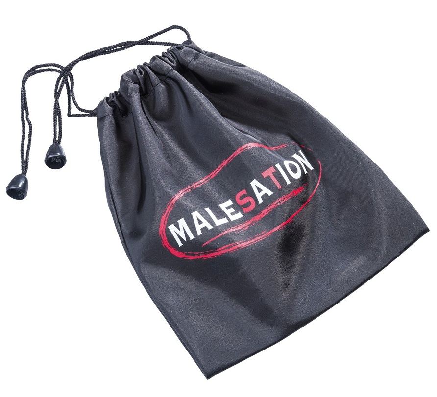 Penis ring, designed to help you achieve a longer-lasting an... Malesation - Vibro Spanning Ring - Black photo-5