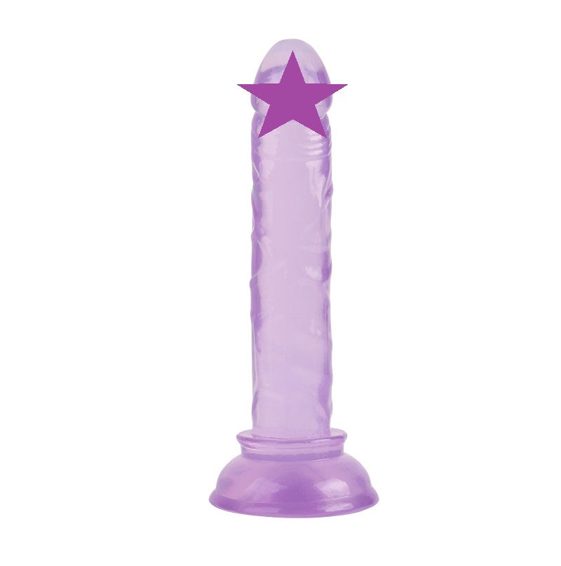 Anti-Bacterial, Better-Than-Real, Phathalate Free, Anal Trai... Chisa - 5.3" Mini Dildo - Purple photo-2