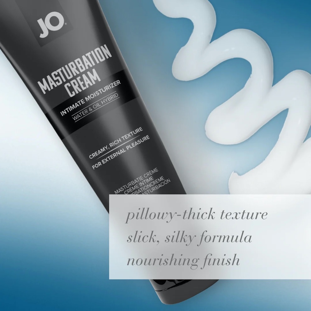 JO Masturbation Cream is a pillowy-thick texture that stays ... JO - Masturbation Cream - 120ml photo-3