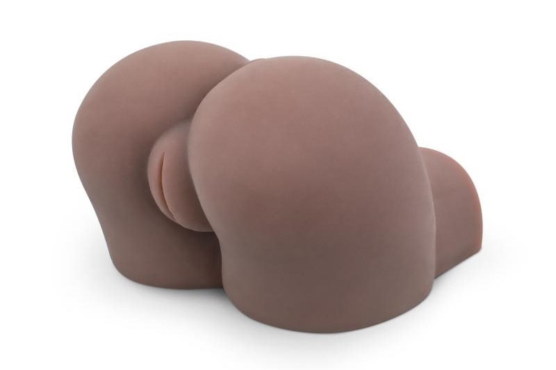 This delicious masturbator has a realistic design and has bo... FwB - Jasmine Turner Masturbator - Brown photo-6