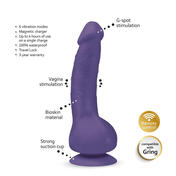 Revolutionary Bioskin – material.
Impossible to believe how ... Gvibe - Greal 2 - Violet photo-6