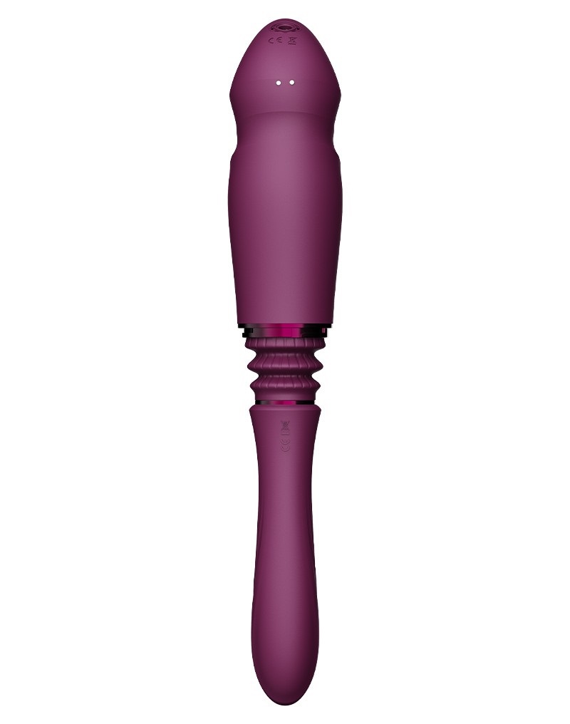 Powered by ZALO's groundbreaking PowerThrust technology,... Zalo - Sesh APP Thrusting Sex Machine - Velvet Purple photo-10