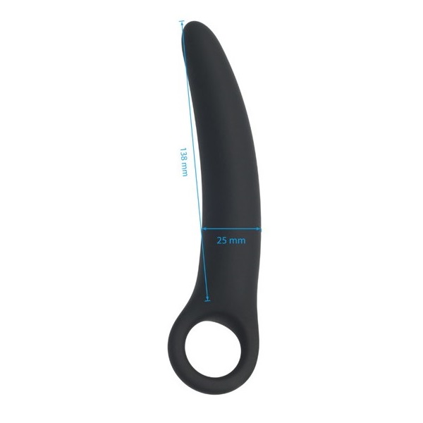 A new classic dildo for anal toys is now available from the ... Boss - Horn Dildo L - Black photo-3