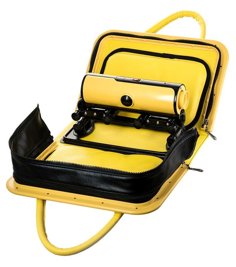 F*ck Bag with warming dildo is hidden in the bright bag.
Re... Motor Lovers - F*ckBag Heating Sex Machine - Yellow photo-8