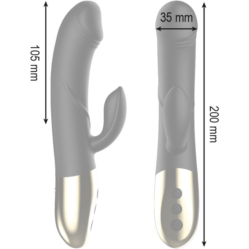 Fancy hot orgasms and creative beats? Then you are well advi... Ibiza - Heating Rabbit Vibrator - Black photo-5