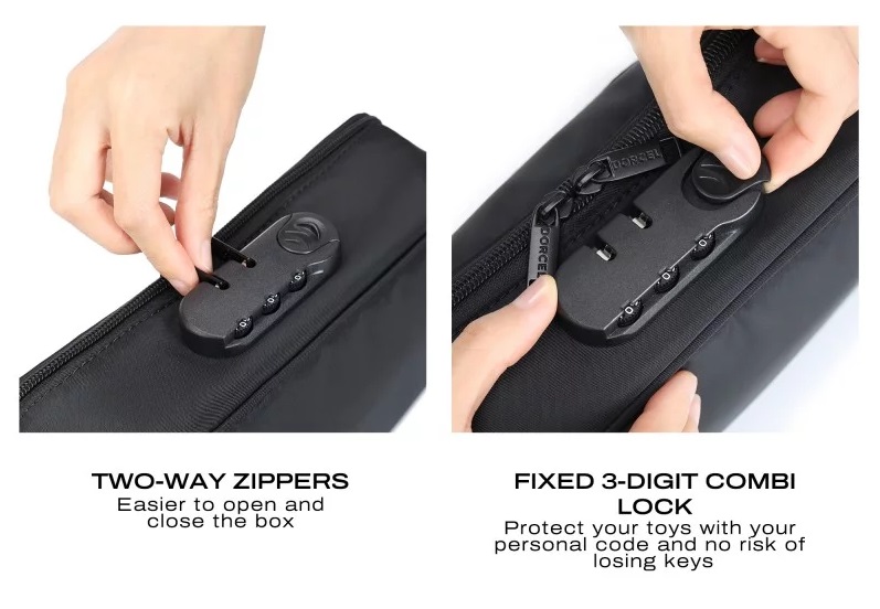 Cherish your secret garden, keep it away from prying eyes !
... Dorcel - Discreet Box - Black photo-5