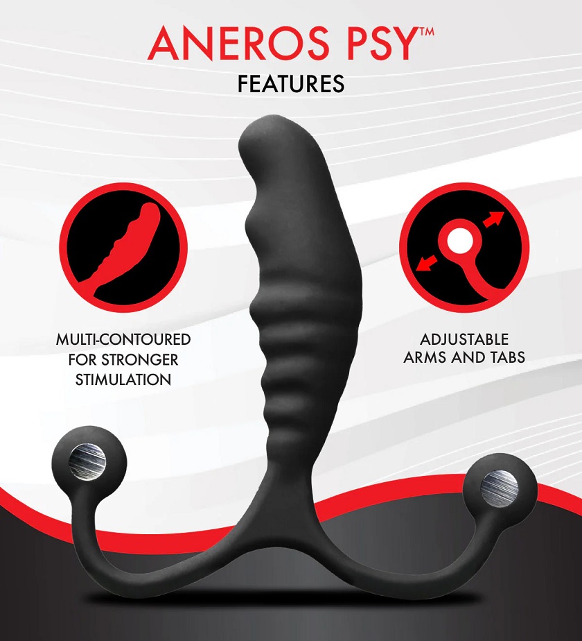 The Aneros Psy takes its name from psyche, the ancient Greek... Aneros - Psy Prostate Massager - Black photo-4