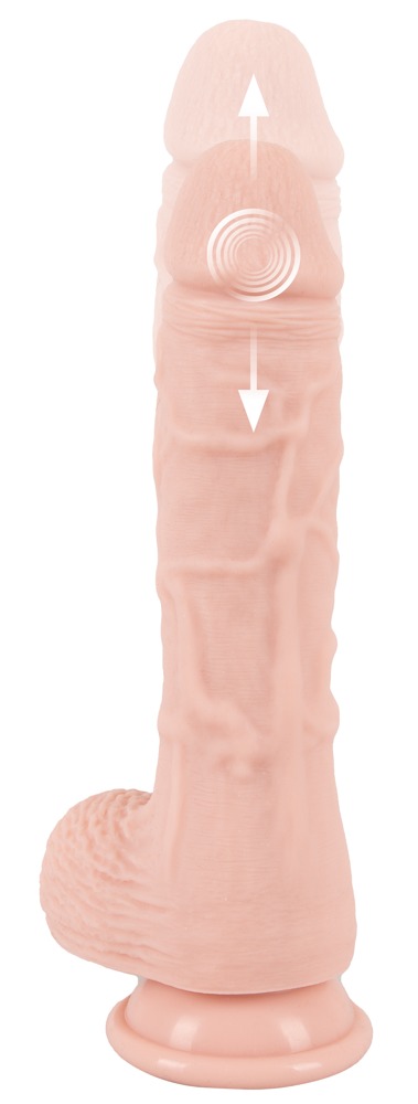 Medical Silicone - 推撞仿真阳具震动棒 - 肉色 Medical Silicone - 推撞仿真阳具震动棒 - 肉色 照片-5