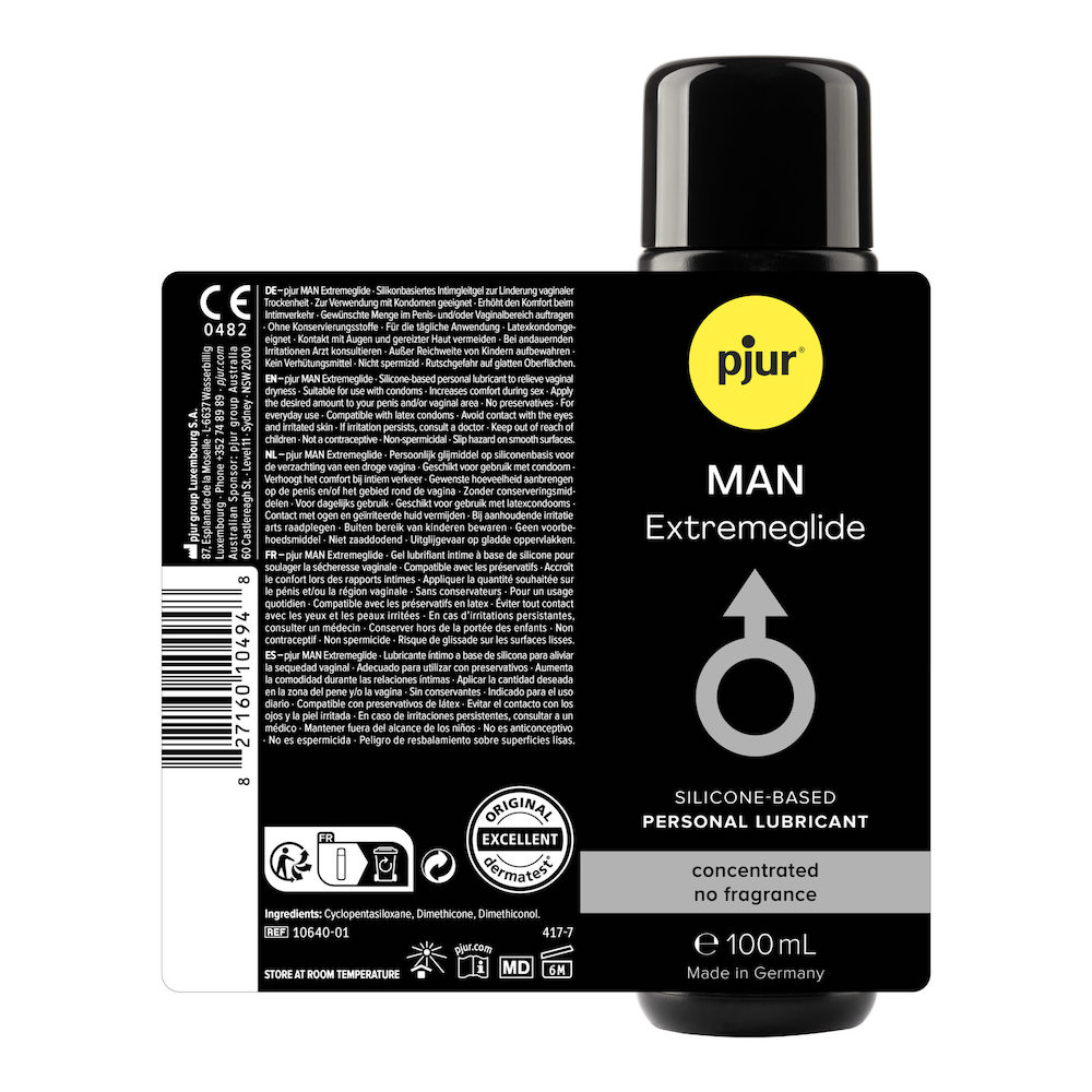 This silicone-based lubricant is the premium product of the ... Pjur - Man Extreme Silicone Glide - 30ml photo-3