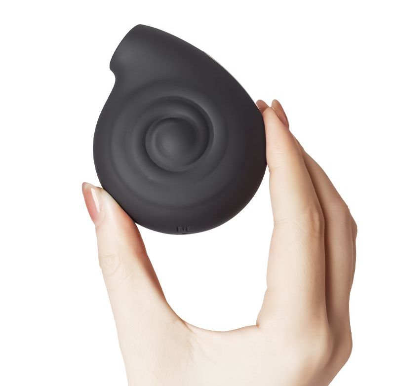 Little Snail is a handy clitoral air wave stimulator with a ... Nomi Tang - Little Snail - Black photo-2