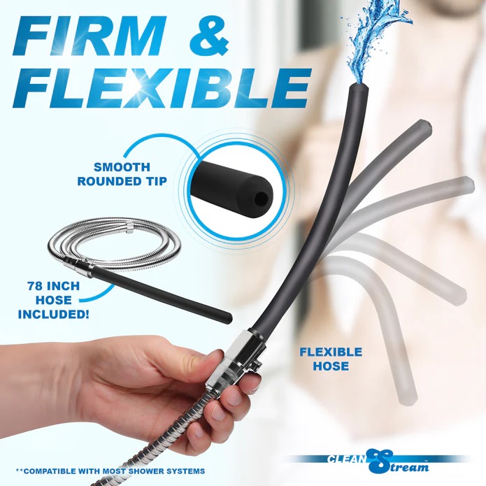 Introducing the EZ-Flow Silicone Shower Enema Set, your go-t... CleanStream - EZ-Flow Shower Enema Set photo-3