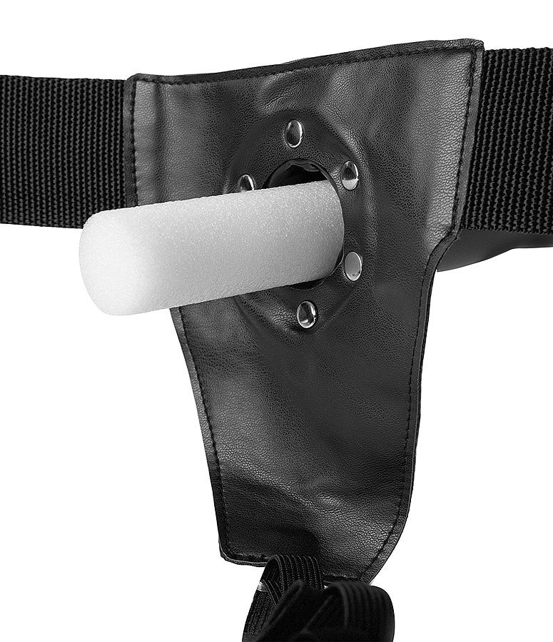 Forget all that you know about the classic Strap-On. Ouch! H... Ouch - Twisted Hollow Strap-On 8" - Black photo-6