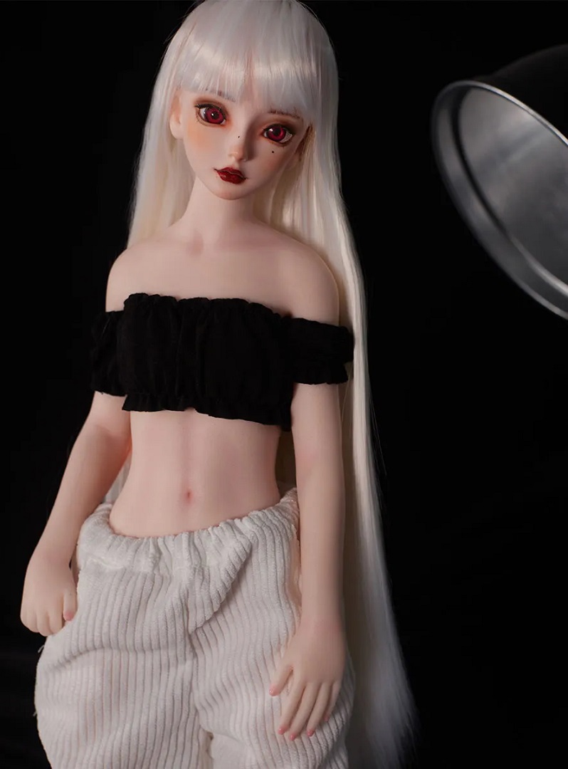 To check the sample of realistic doll visit our showroom.
... Saki Mini Fantasy Realistic Sex Doll, Skinny, Ultra Soft Silicone 55 cm (1'8 ft) photo-3