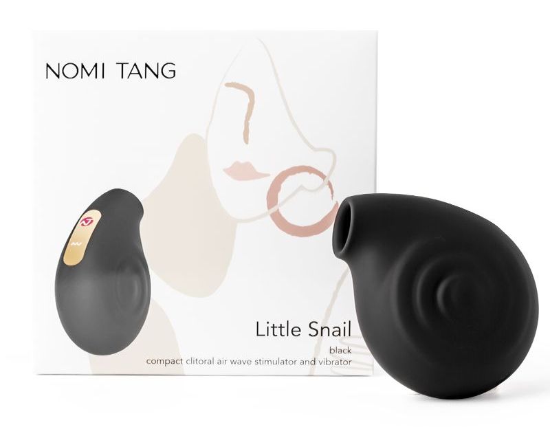 Little Snail is a handy clitoral air wave stimulator with a ... Nomi Tang - Little Snail - Black photo-10
