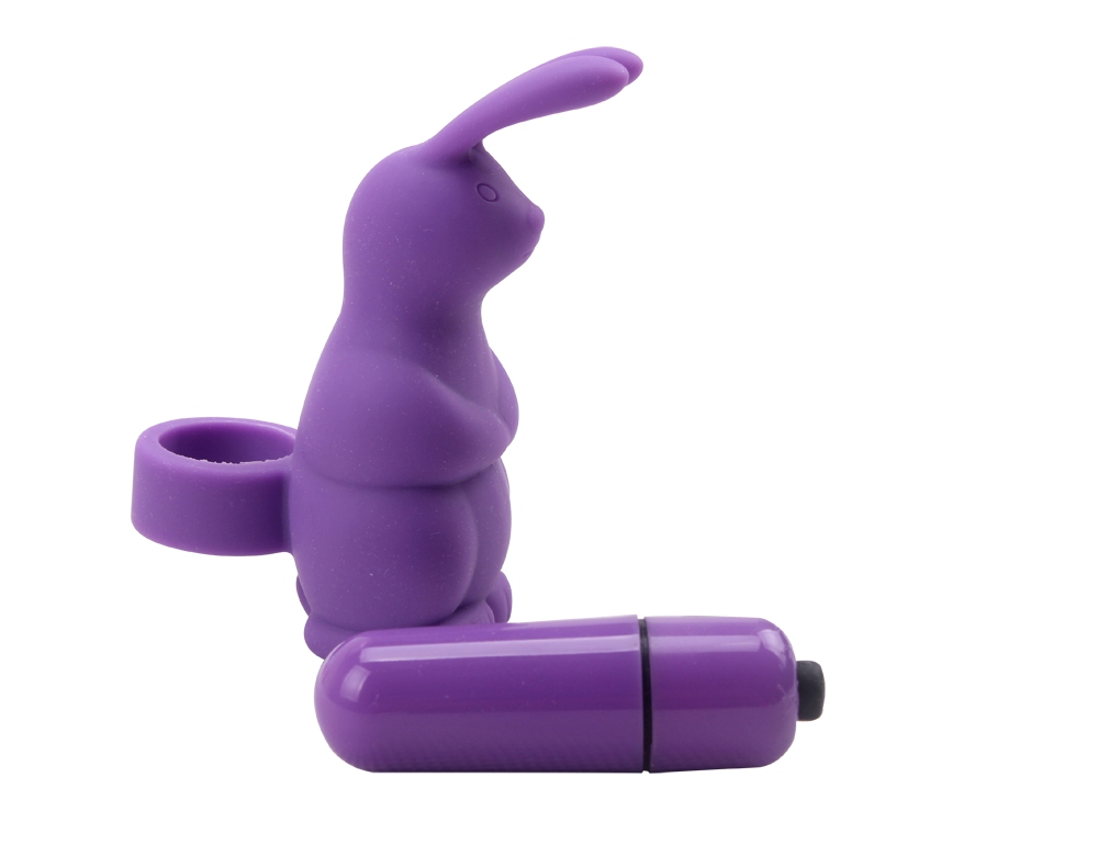 7 Vibrating Functions, Smooth, Waterproof, Phthalates Free.
... Chisa - Sweetie Rabbit Finger Vibe - Purple photo-2