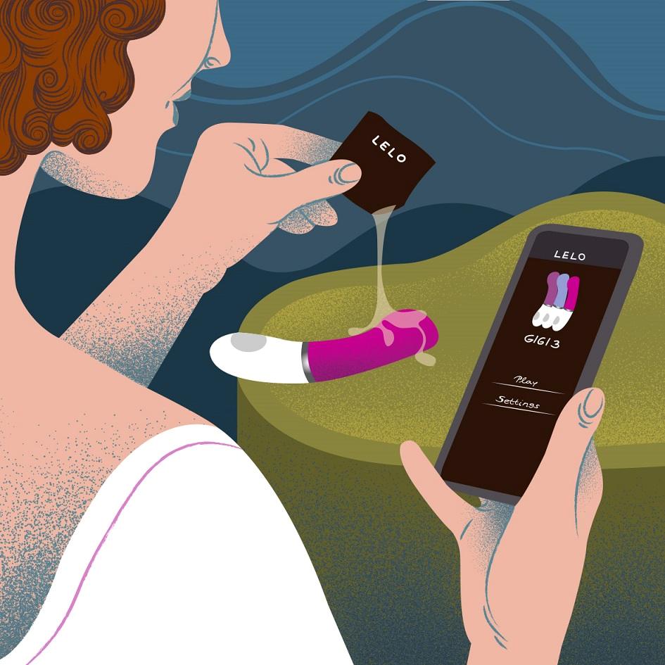 Introducing GIGI3, latest G-spot vibrator designed for a per... Lelo - Gigi 3 APP G-Spot Vibrator - Deep Rose photo-7