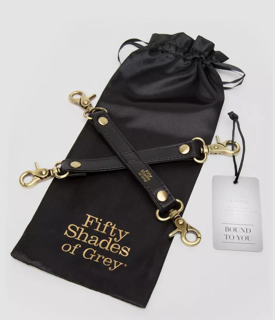 Full-body restraint is yours with the Fifty Shades of Grey B... Fifty Shades of Grey - Bound to You Hogtie - Black photo-3