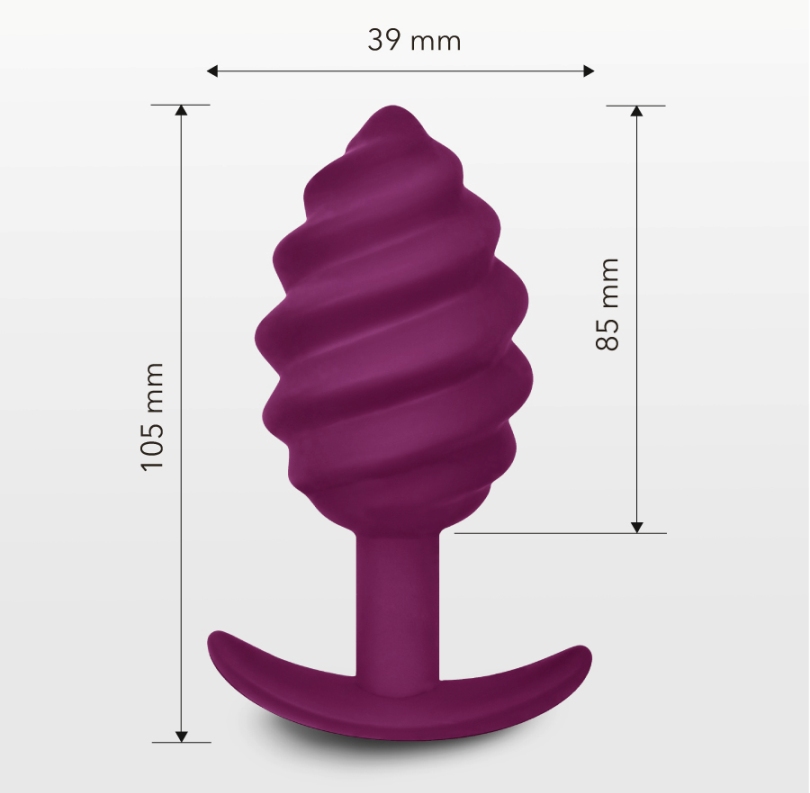 Enjoy unique sensations with the Gplug Twist 2, an ergonomic... Gvibe - Gplug Twist 2 - Sweet Raspberry photo-12