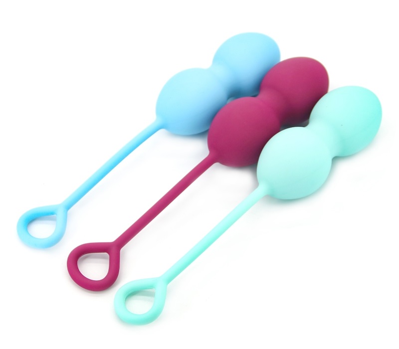 The discreet love balls are designed for intimate internal p... Akposh - Luxury Kegel Ball - Light Green photo-6