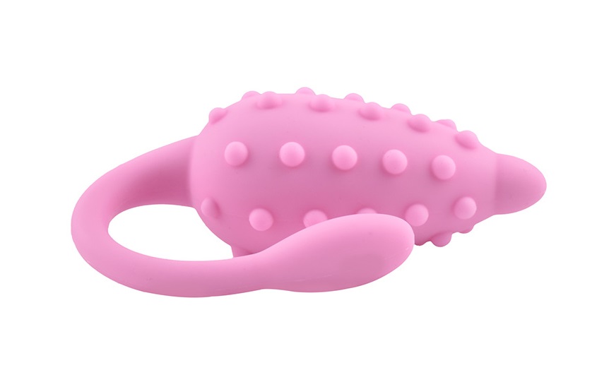 Vibro massager that can be used as anal or female stimulator... FAAK - Steel Toothed Wolf Vibro Plug - Pink photo-9