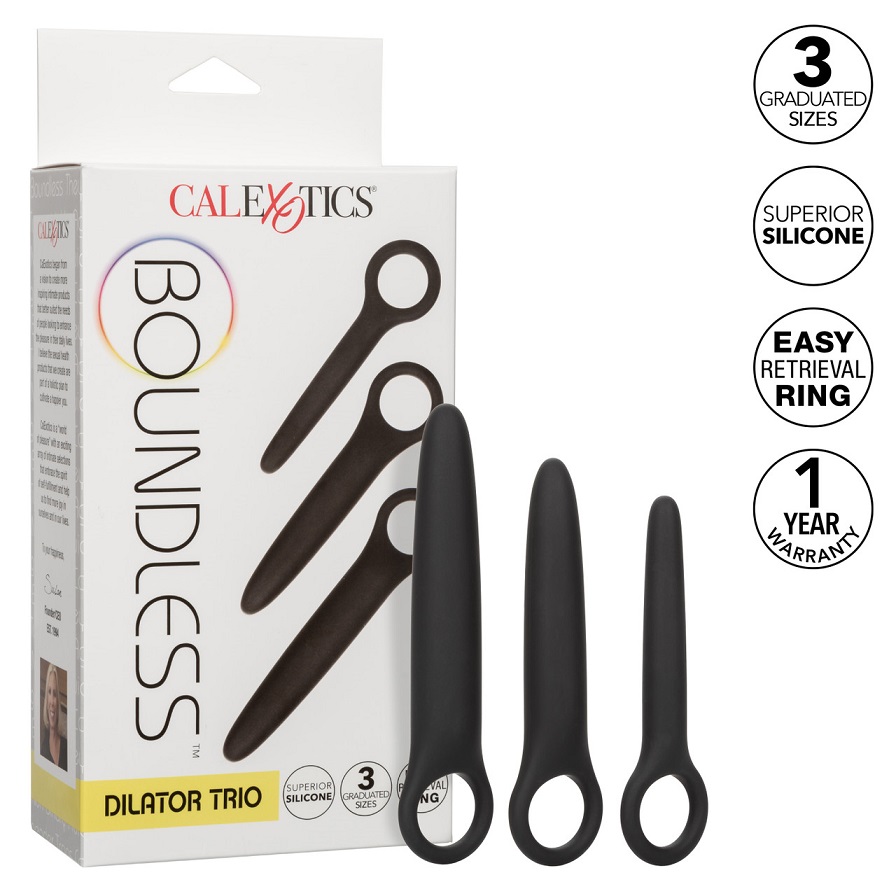 Expand your horizons of pleasure with the Boundless Dilator ... CEN - Boundless Dilator Trio - Black photo-8