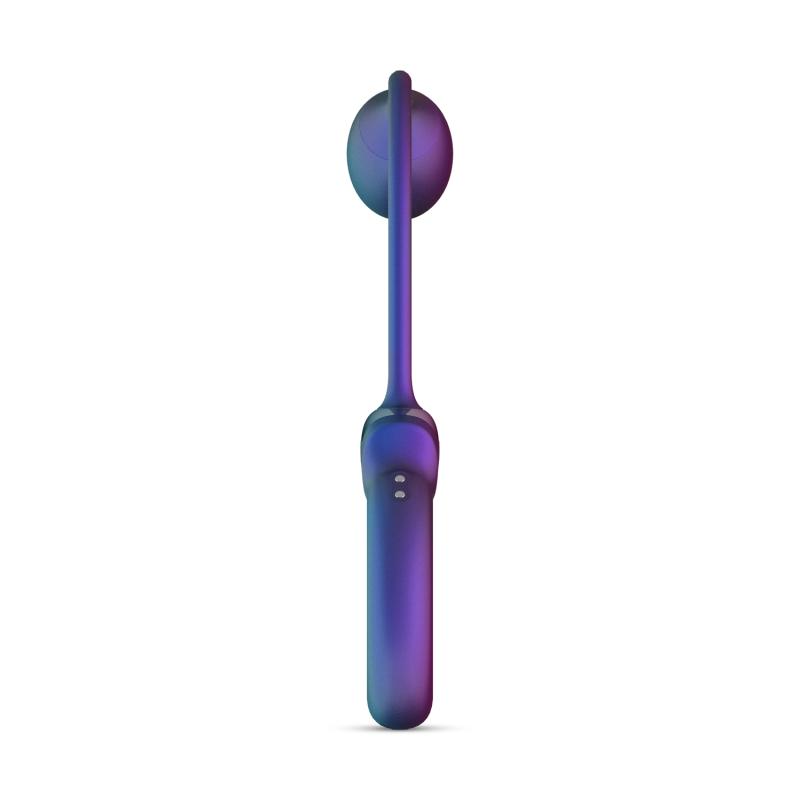 This toy is a must-have addition to your collection because ... Hueman - Cock Ring w Anal Ball - Purple photo-7