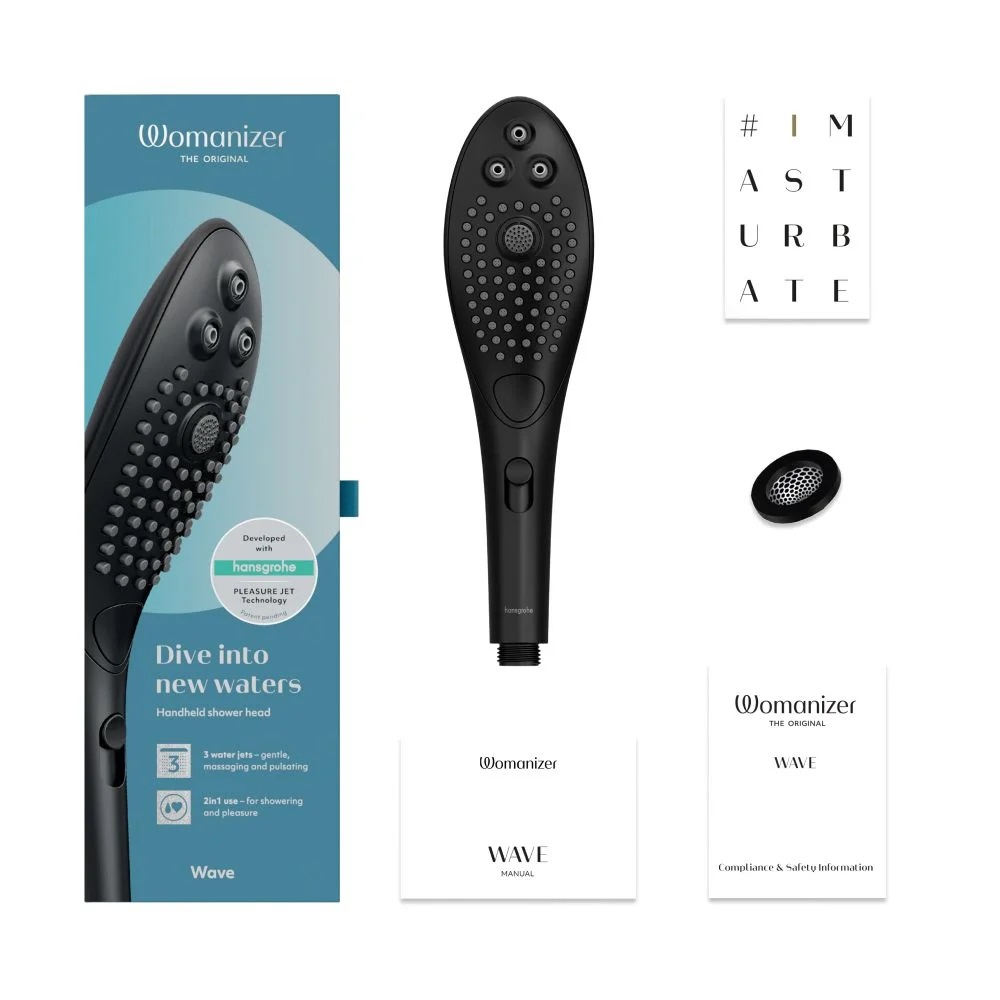 Womanizer Wave is the first ever combined shower head and wa... Womanizer - Wave - Black photo-14