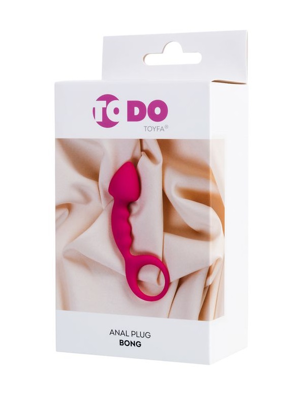 Bong The small plug size is ideal for the first experience. ... ToDo - Bong Anal Plug - Pink photo-9