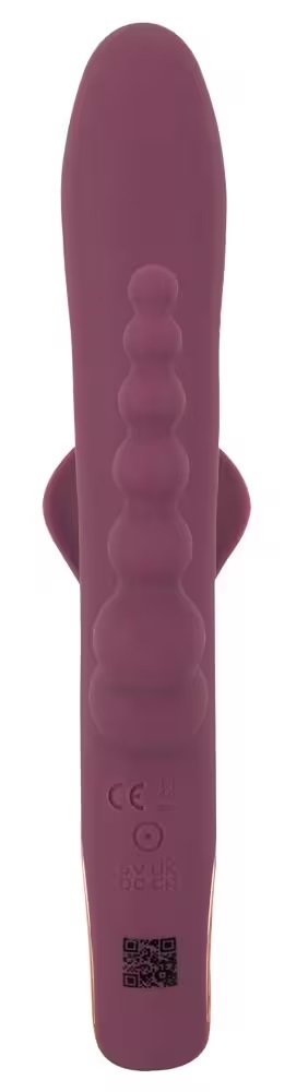 Intense, triple stimulation with comfortable pleasure!
The e... You2Toys - Slim Triple Plum Rabbit Vibrator - Purple photo-9
