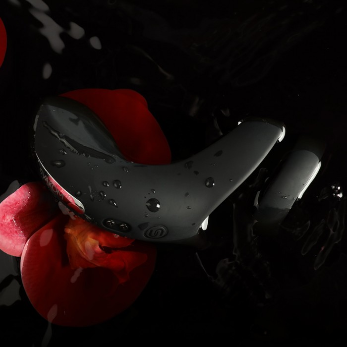 Benedict comes with a motor sure to leave you weak in the kn... SVAKOM - Benedict Double Ring Perineum Stimulator - Black photo-9