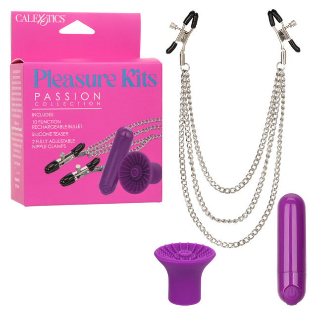 Explore the boundaries of pleasure with the Pleasure Kits Pa... CEN - Passion Pleasure Kit - Purple photo-6