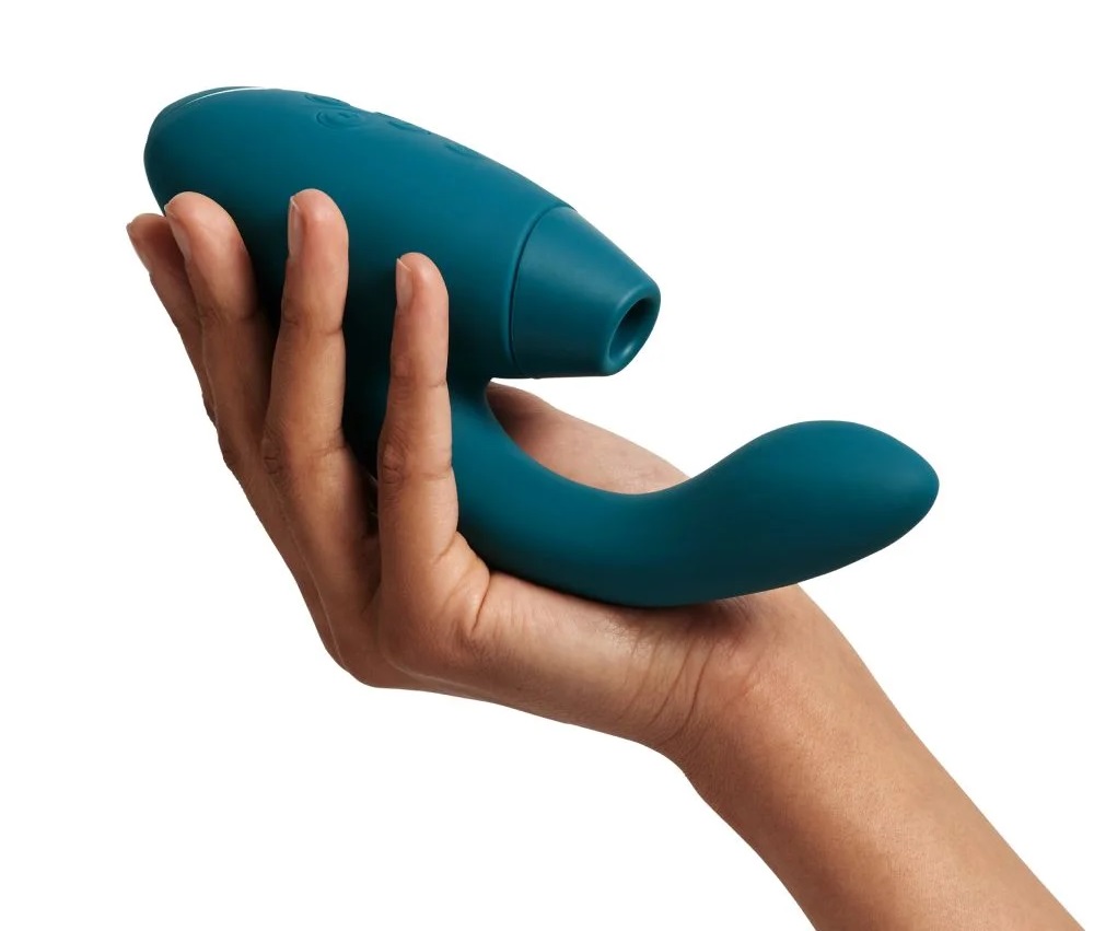 简介
Womanizer DUO 2 是一款高端双重刺激按摩器,将创新的 Pleasure Air 阴蒂吸啜技... Womanizer - DUO 2 阴蒂吸啜及G点按摩器 - 海蓝色 照片-2