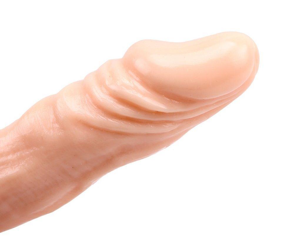 Multi-Speed Vibration, Realistic Feel, Phthalate and Latex F... Chisa - James Deen 8.5″ Vibrating Dildo - Flesh photo-4