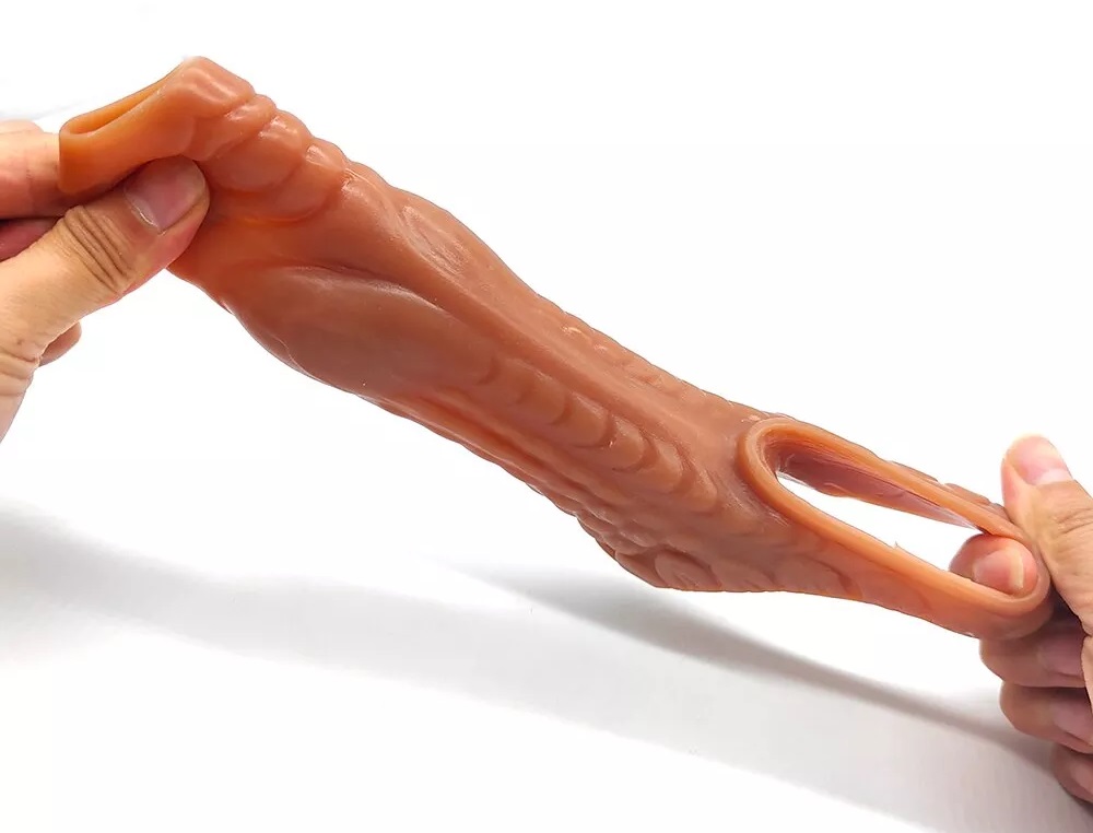 Сustom dragon cock sleeves with animal penis design for men
... FAAK - Beasty Cock Sleeve - White photo-3