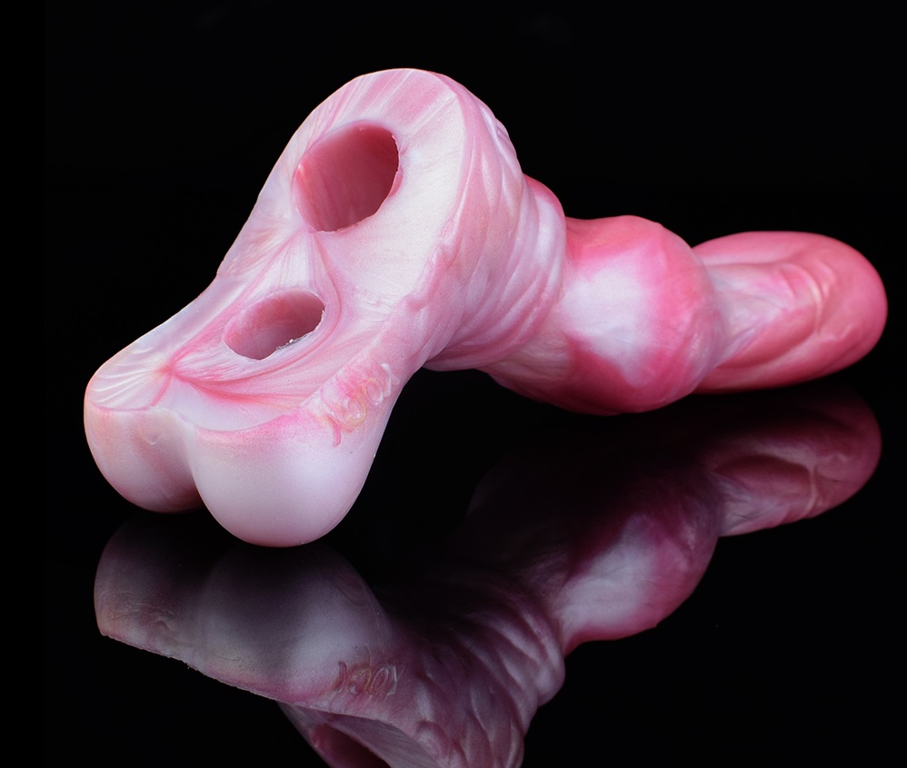 Material: Silicone ... FAAK - Wolf Skull Sleeve - White Dragon photo-5