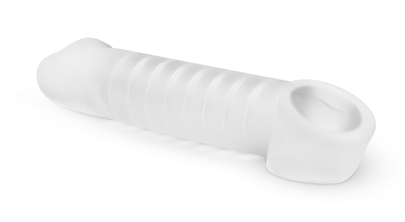 Add length and girth to your penis with this penis sleeve fr... Boners - Supporting Penis Sleeve - Clear photo-3