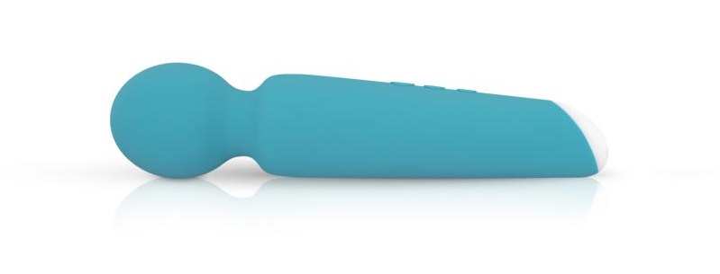 This wand vibrator from the Cala Azul collection is perfect ... Cala Azul - Maria Wand Vibrator - Blue photo-7