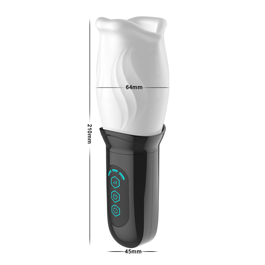 12 Kinds of rotating
Rechargeable Lithium Polymer Battery
B... Secwell - First Class Rotating Masturbator - Black photo-9
