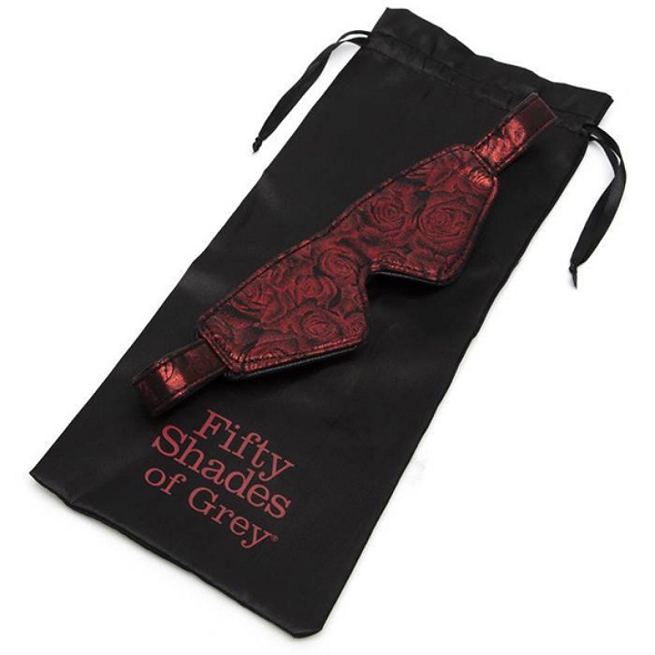 In celebration of a decade of erotic discovery and fulfillme... Fifty Shades of Grey - Sweet Anticipation Blindfold - Red photo-4