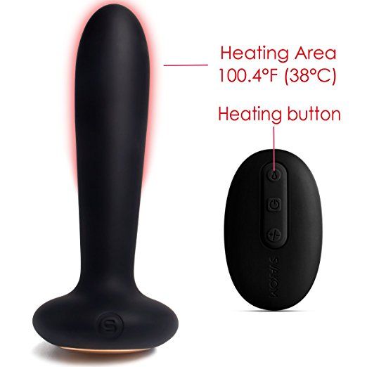 Primo is a product that both male and female use can. For a ... SVAKOM - Primo Remote Control Heating Anal Vibrator - Black photo-11